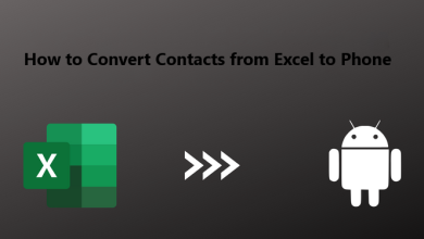 How to Convert Contacts from Excel to Phone